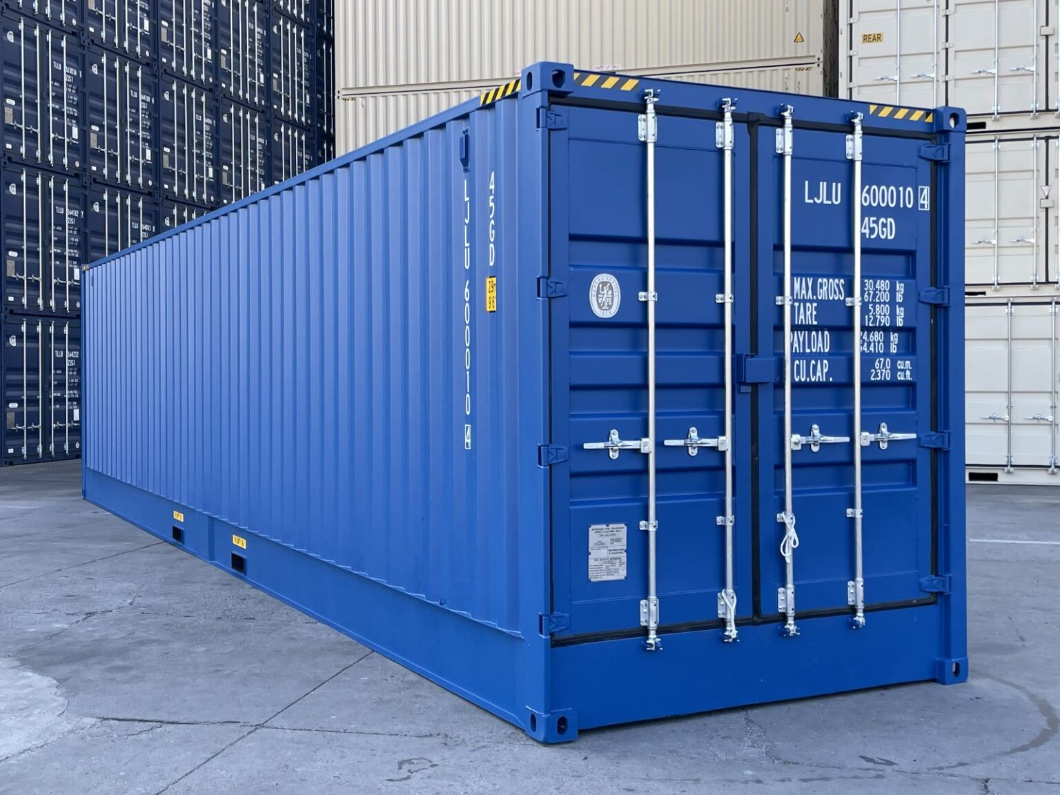 45ft HC container