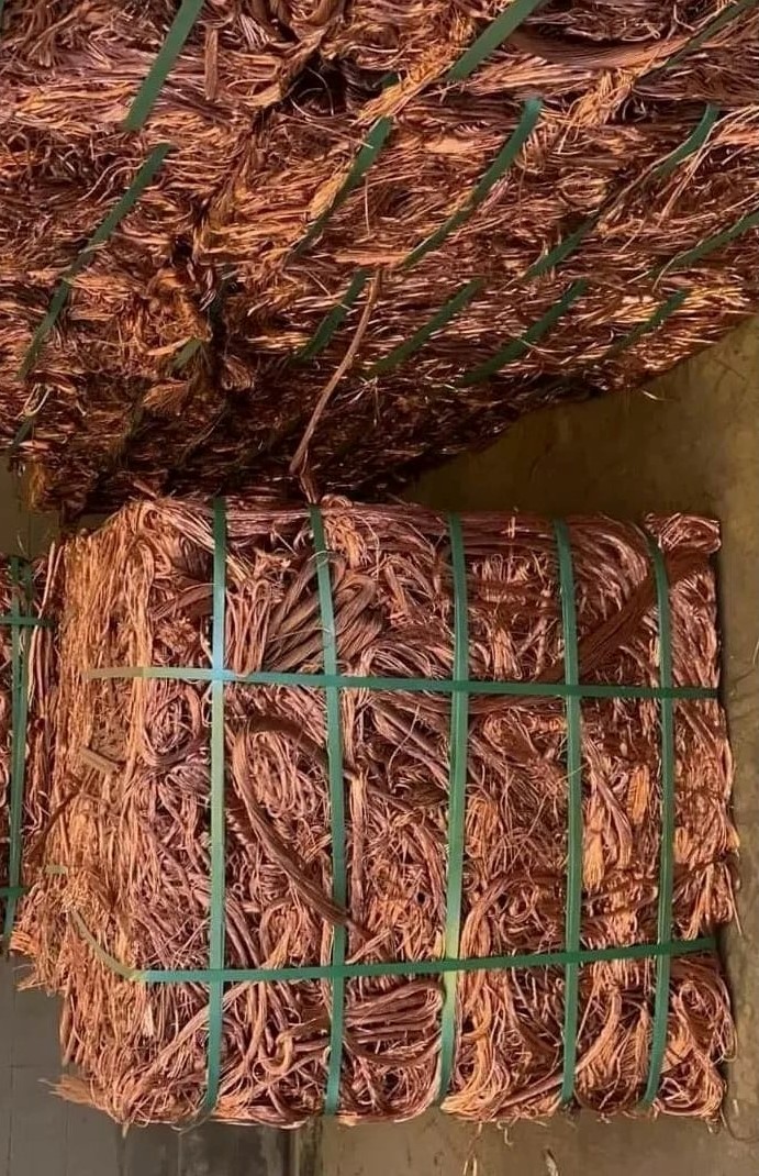 copper wire scrap 99.99% A1